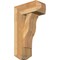 Ekena Millwork Funston Craftsman Rough Sawn Bracket w/ Offset Brace, Western Red Cedar, 8"W x 18"D x 30"H BKT0806X18X30FST04RWR - alternate 1